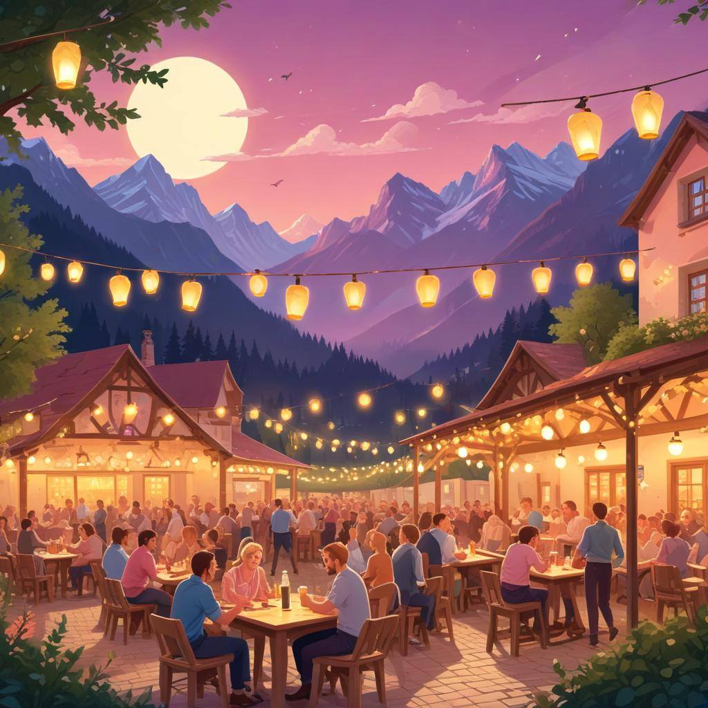 Biergarten Stylish